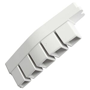 Bouchon blanc à coller lames opaques couverture automatique GAUCHE SOFATEC