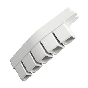 Bouchon blanc à coller lames opaques couverture automatique GAUCHE SOFATEC