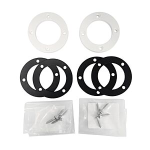 Kit de deux brides + joints + vis 42030040 buse de refoulement Ady/Aquaréva BWT