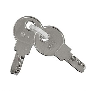 Clé inox (la paire) pour commutateur de couverture automatique Sofatec