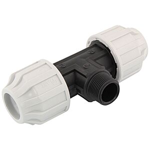 Té 90° à compression Ø32 M 1