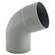 Coude 67°30' évacuation pvc à coller MF