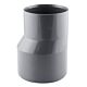 Réduction excentrée PVC évacuation mâle/femelle Ø100x80