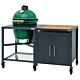 Big Green Egg MEDIUM - Pack Start avec Table modulaire + Meuble placard