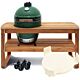 Big Green Egg XLarge - Pack Start avec table en bois d'acacia et conveggtor