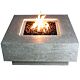 Brasero MANHATTAN complet gris clair ELEMENTI