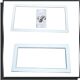 Bride 4402012012 + enjoliveur +vis Parker 5,5x25mm Skimmer Panneaux Blanc ASTRAL