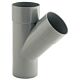 Culotte simple 45° évacuation pvc à coller MFF
