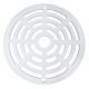 Grille 4402022701 + vis Bonde de fond Préfabriqué Easyline BLANCHE ASTRAL