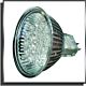 Eclairage Led MR16 12V 2W GU5.3 blanc