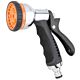 Pistolet multifonction en laiton chromé Claber
