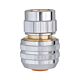 Raccord automatique Ø19 laiton chromé Claber