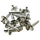 Lot de 100 rivets inox à frapper pour rail Hung