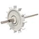 Turbine dentelée sur axe W7230231 remplace C86 Polaris